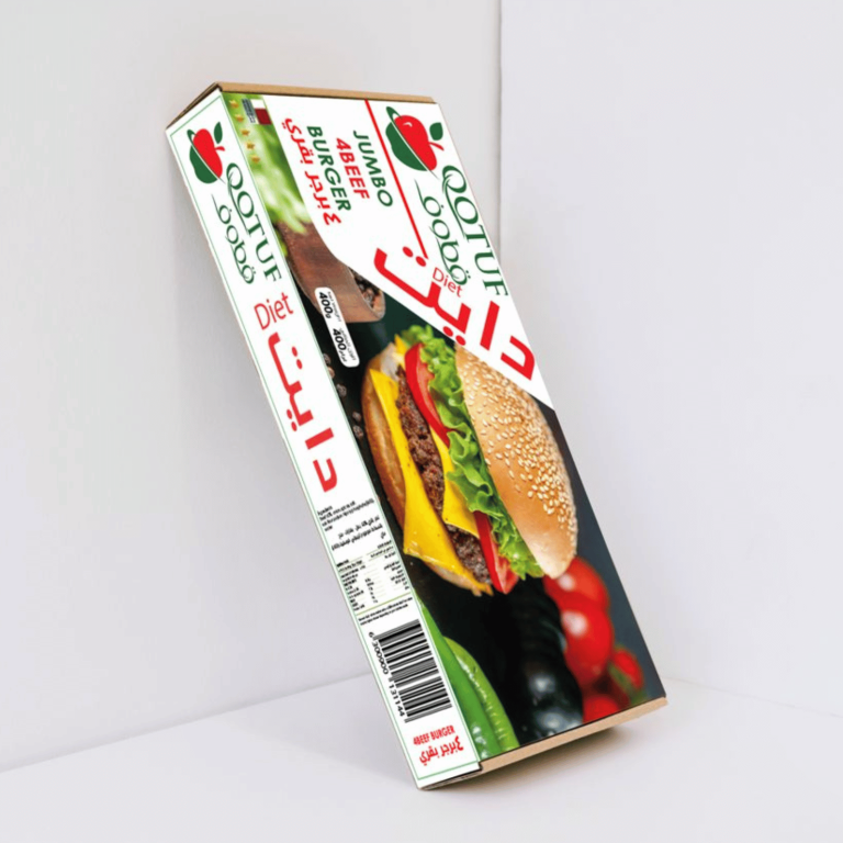 jumbo Beef burger 4 pcs