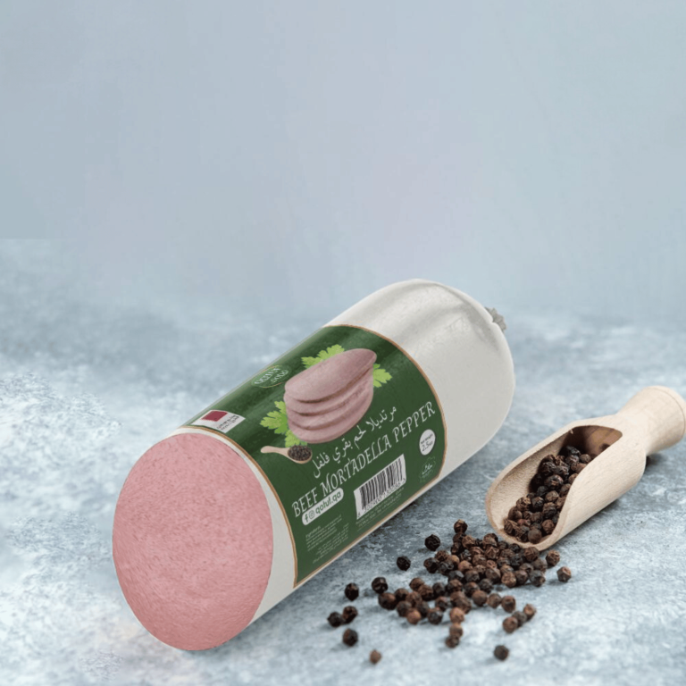 beef mortadella pepper