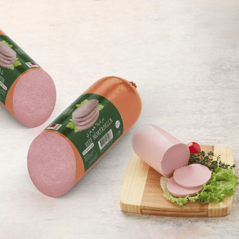 beef mortadella roll