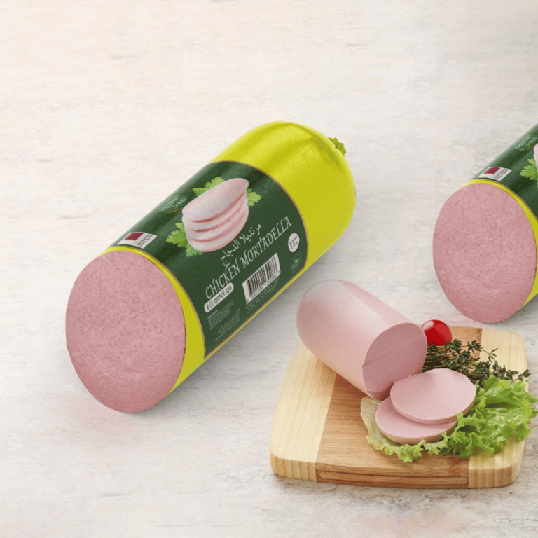 chicken mortadella roll